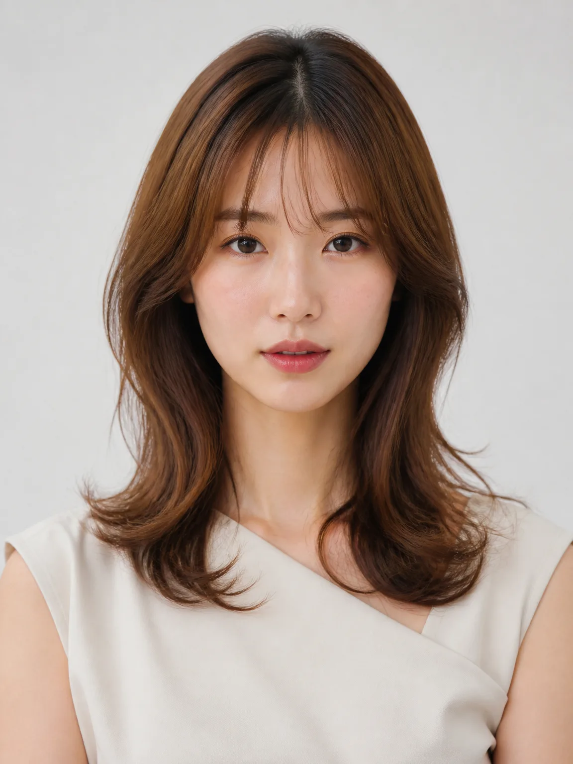 Korean See-Through Fringe Layers
