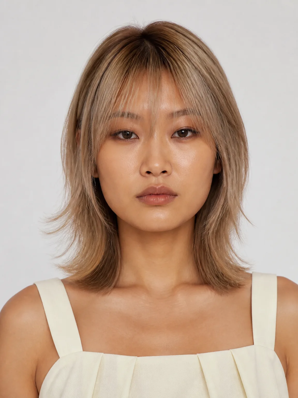 Korean See-Through Fringe Layers
