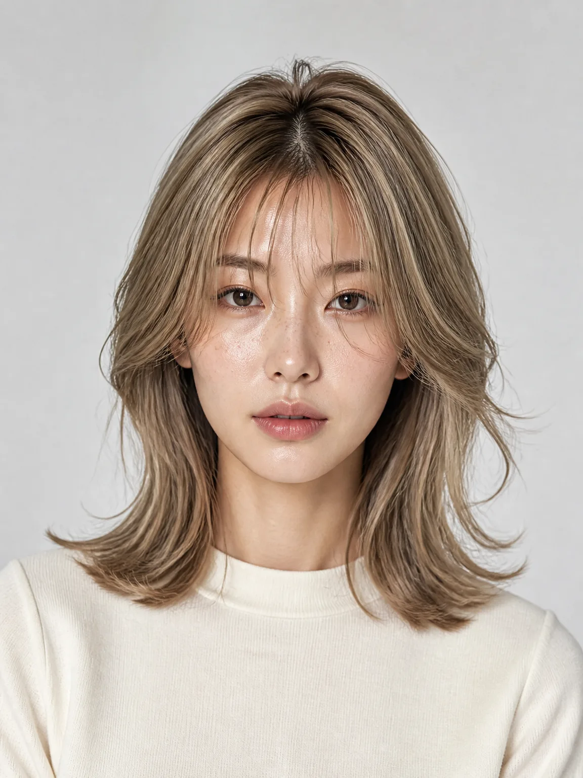 Korean See-Through Fringe Layers