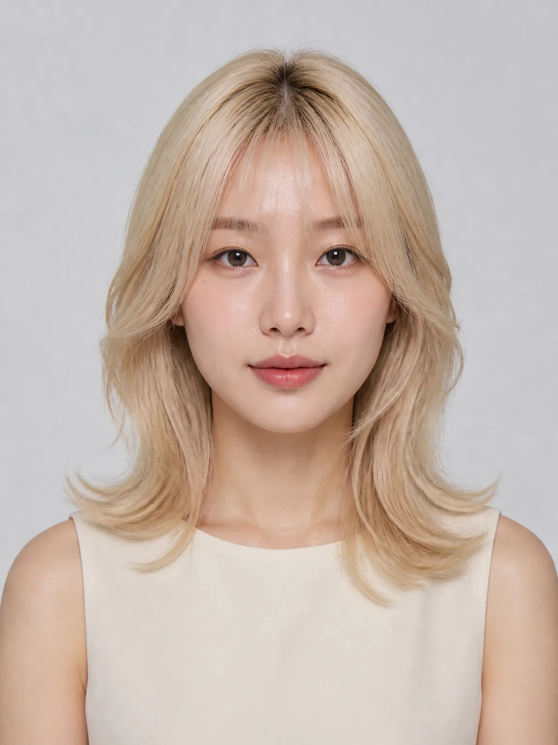 Korean See-Through Fringe Layers