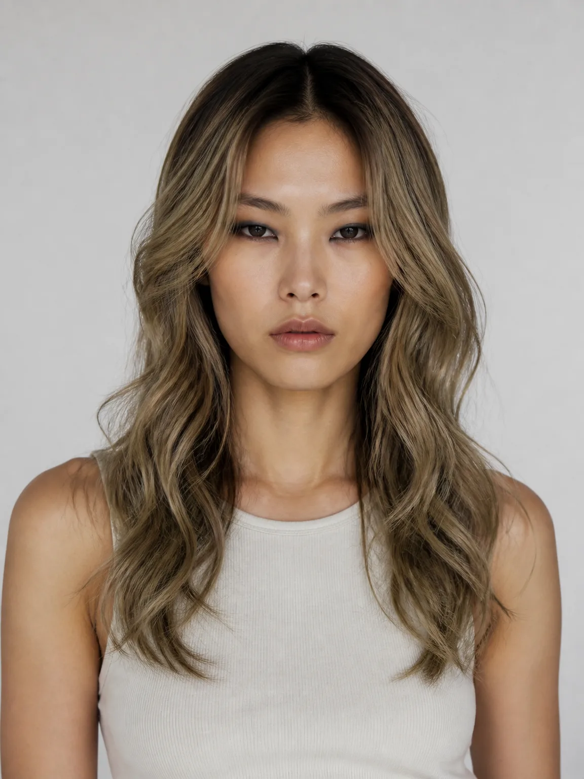 Korean Face-Framing Layers