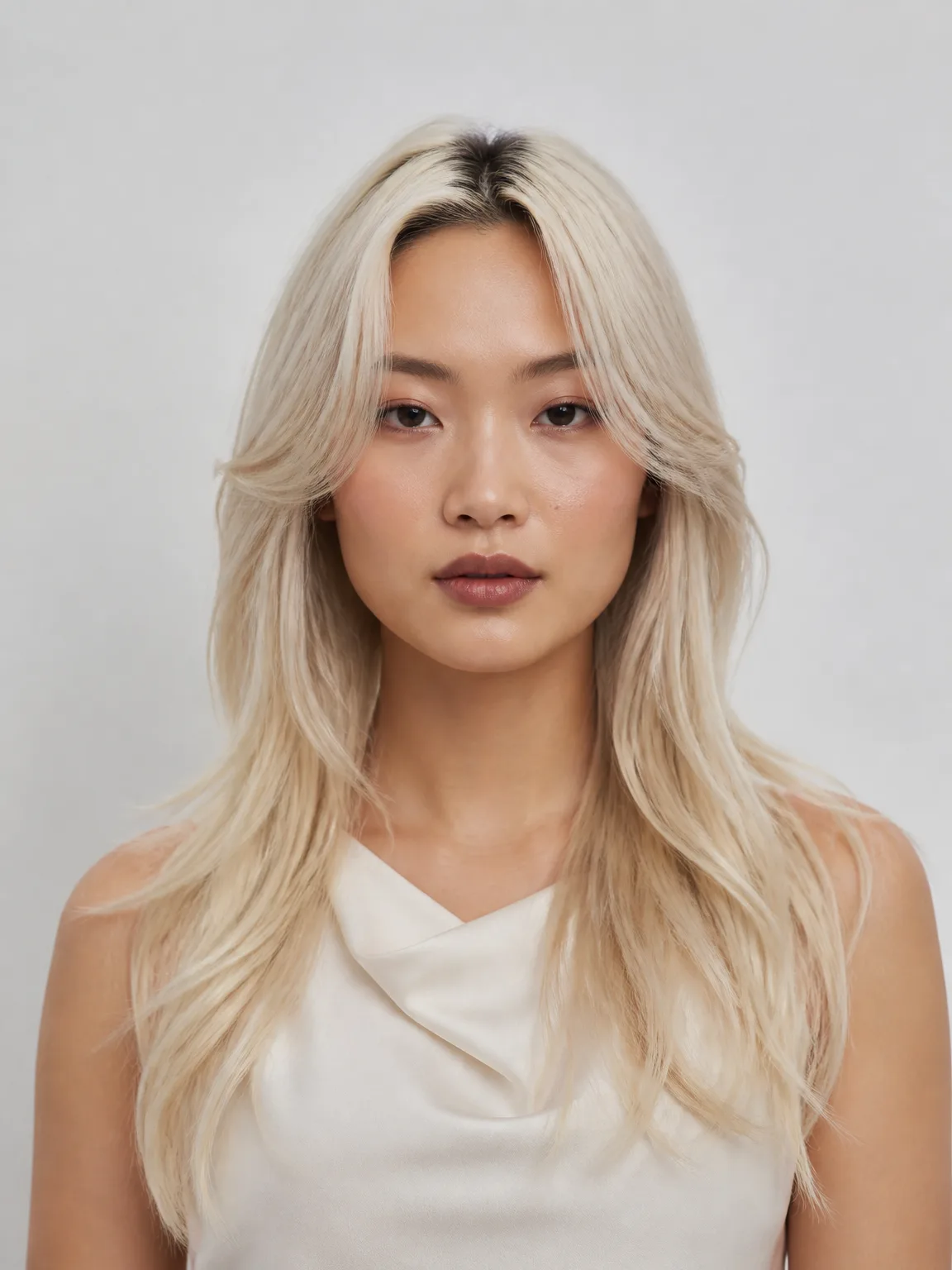 Korean Face-Framing Layers