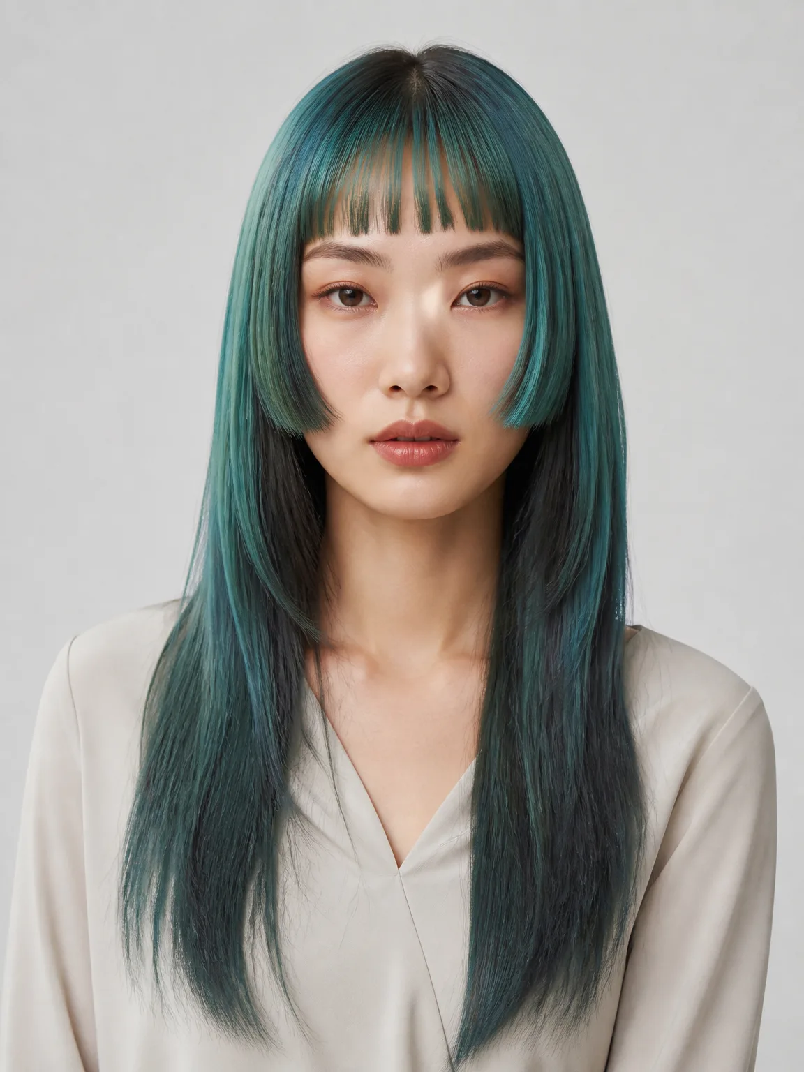 Japanese Hime Cut