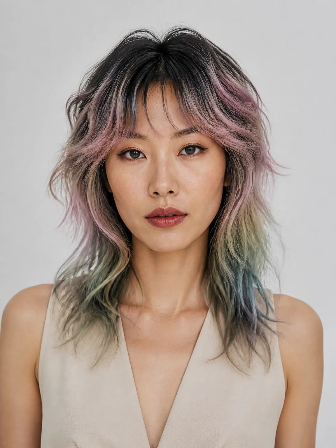 Japanese Wolf Cut